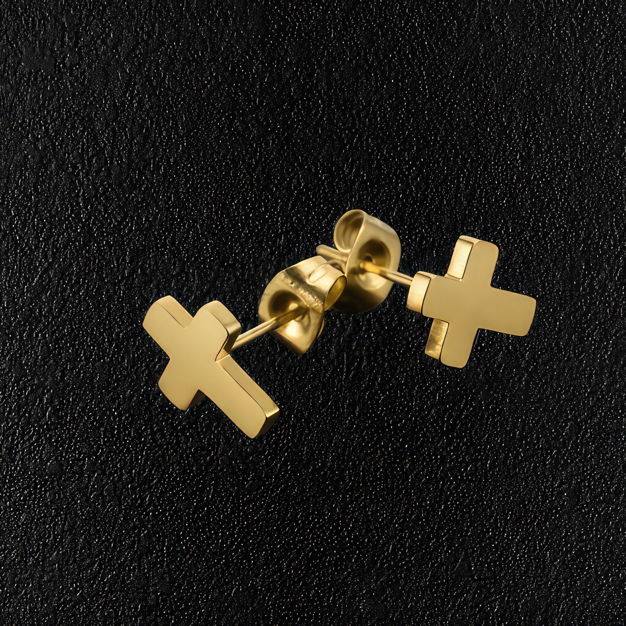 Unisex Black Cross Earrings for Men and Women | Shop Today. Get it  Tomorrow! | takealot.com